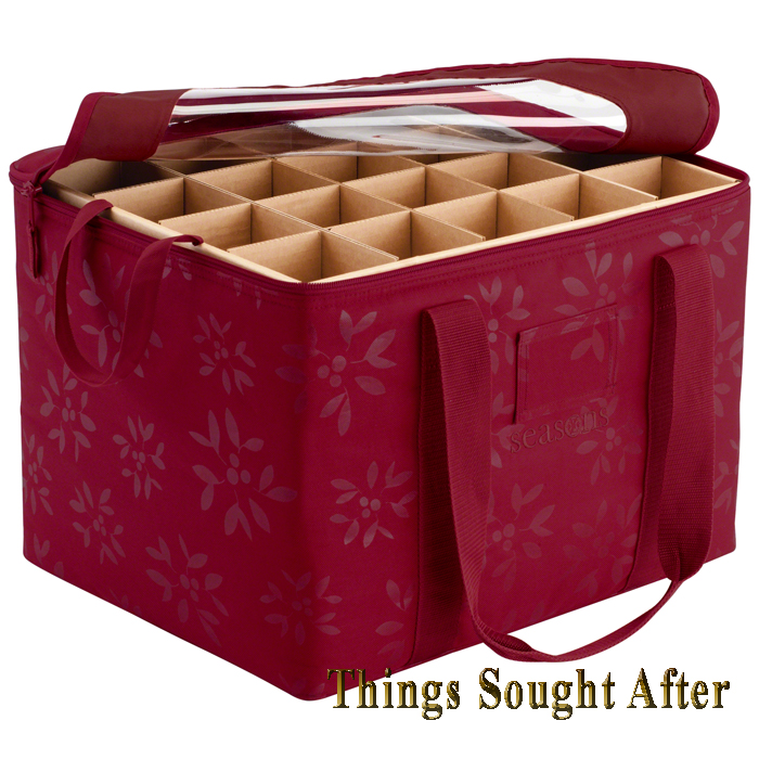 ornament organizer christmas holiday container holder box ornament organizer christmas holiday container holder box