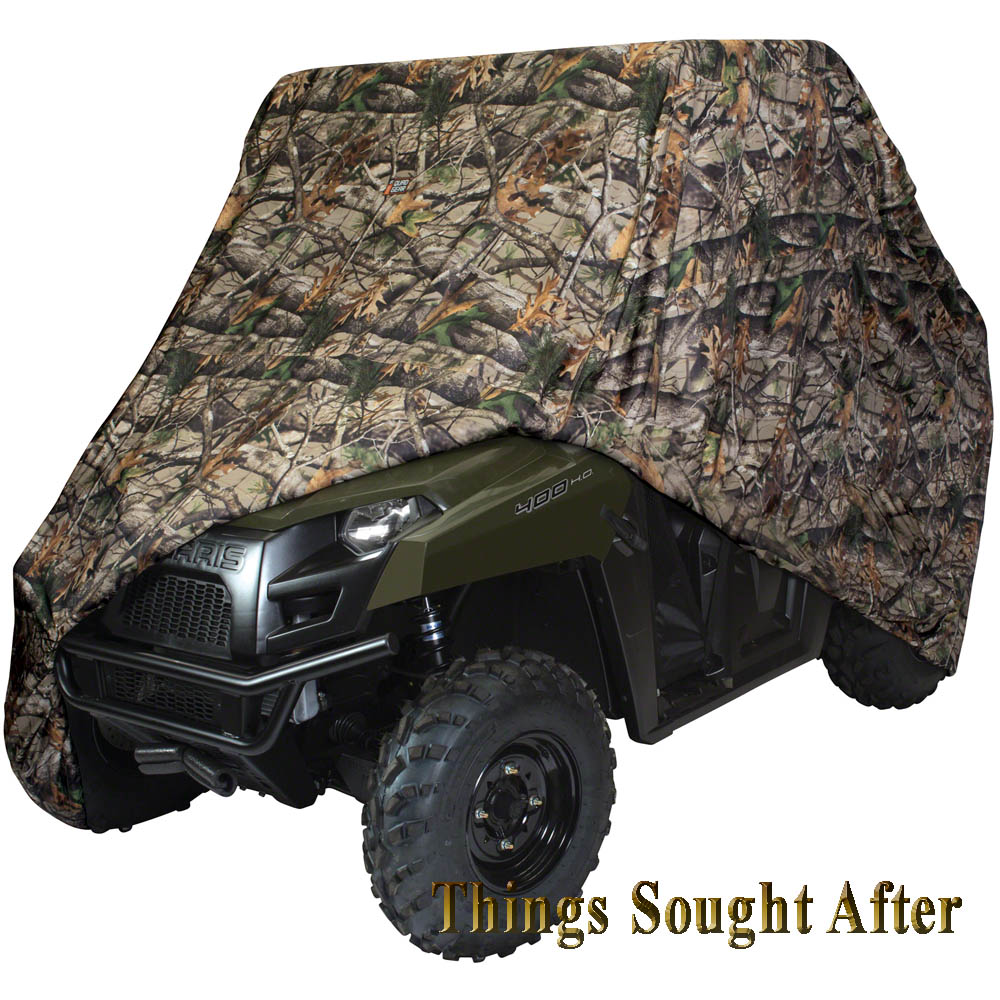 LARGE CAMO STORAGE COVER for UTV Camouflage Utility Vehicle Hunting