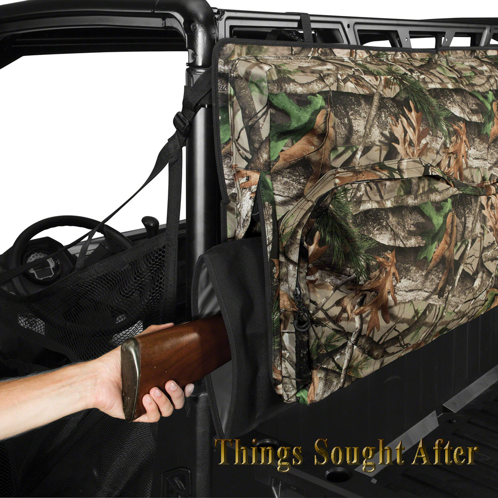 CAMO DELUXE DOUBLE GUN CARRIER for POLARIS RANGER & BRUTUS Shotgun