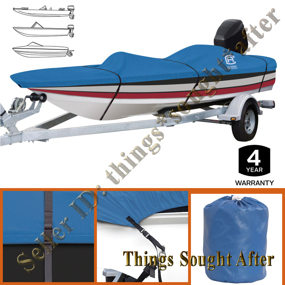 STELLEX TRAILERABLE MOORING COVER for 14' 15' 16' foot VHull Runabout