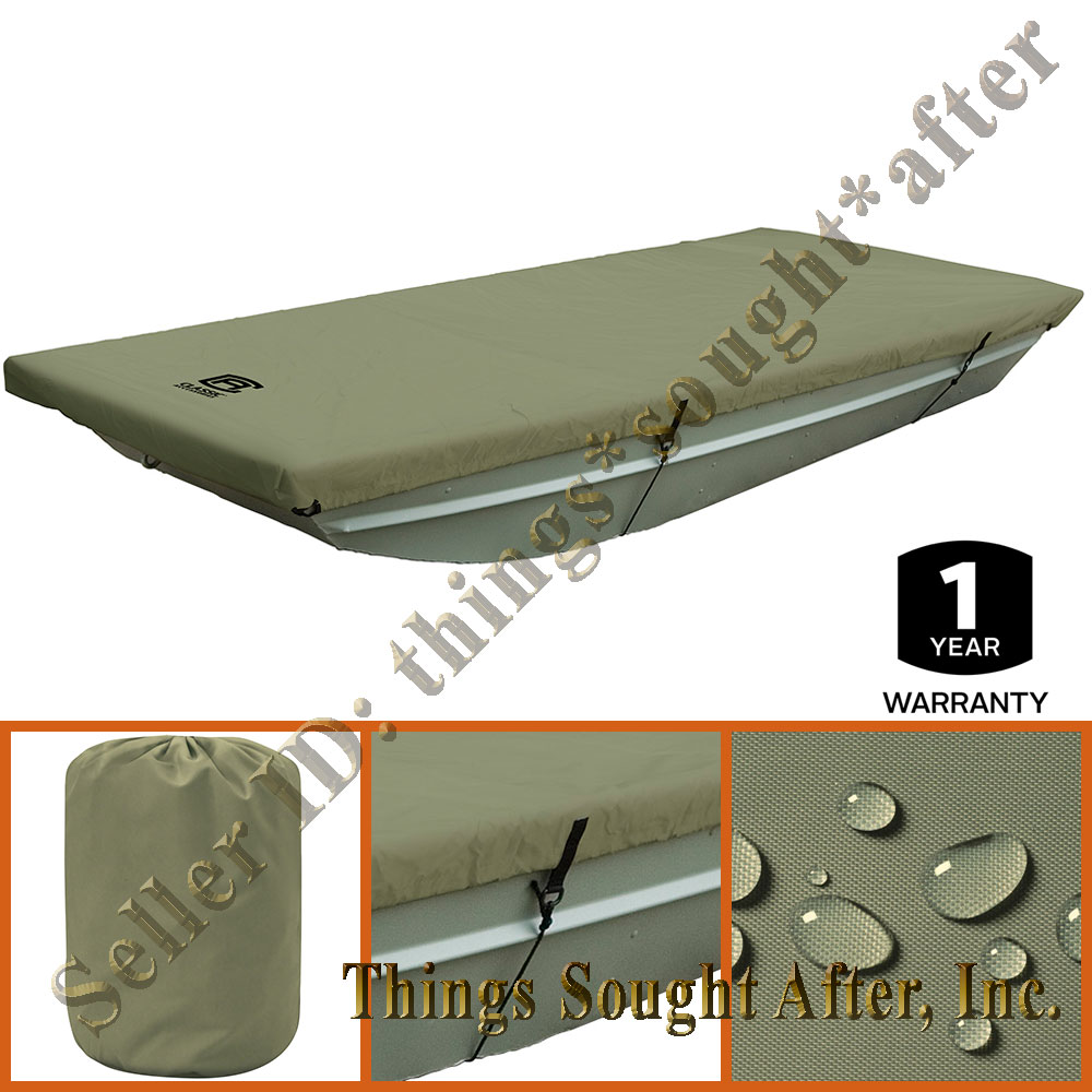 Mooring Cover for 14' Foot Jon Boat 62" Beam Pond Fishing Lake Bass