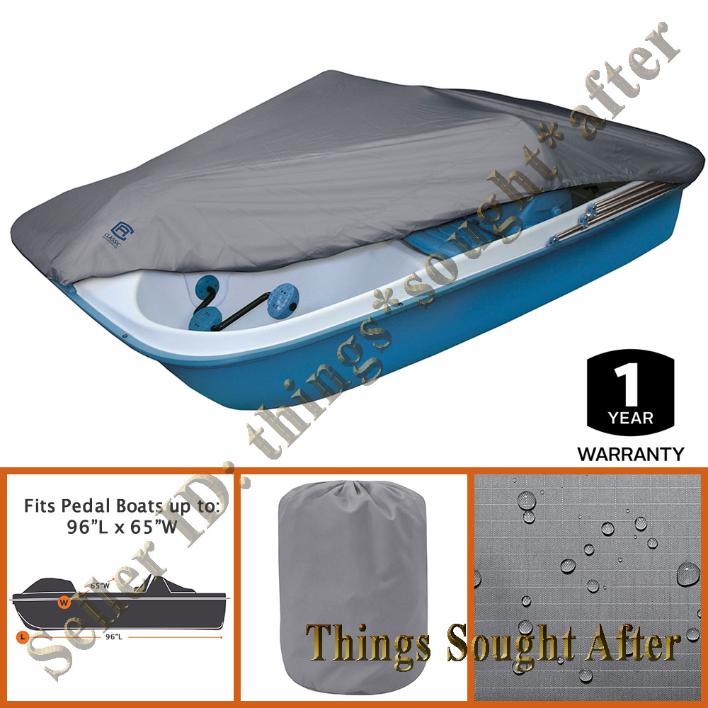 LUNEX RS1 PEDAL BOAT MOORING COVER for 3, 4, 5 Person Pond Paddle