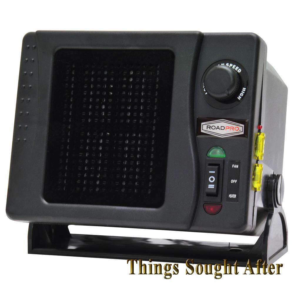 12 VOLT 300 WATT ELECTRIC HEATER w/ FAN for UTV Cab Golf Cart RV Camper Auto Car eBay