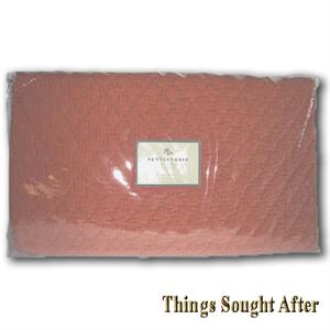 Pottery Barn DIAMOND SILK VELVET QUILT Full Queen Cedar