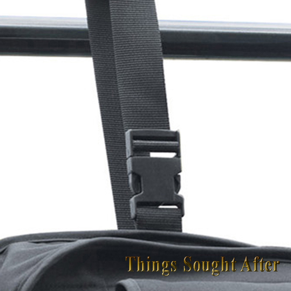 BLACK DOUBLE GUN CARRIER for UTV ATV Rifle Shotgun Firearm Case Hunting