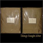 S/2 SILK DUPIONI DRAPE 50X124 Pottery Barn curtain 50